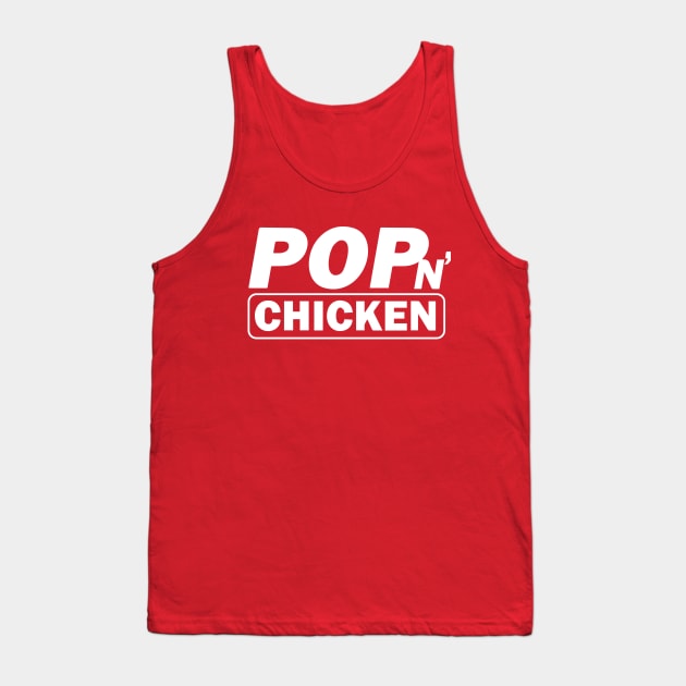 Pop'n Chicken Tank Top by critforbrains